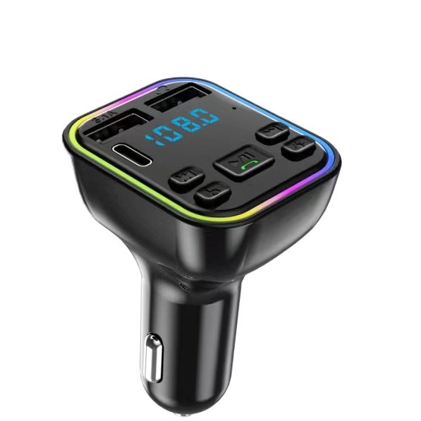 Bluetooth Handsfree Car Kit Quick Charge Dual Usb Car Charger bluetooth Fm Transmitter for Car